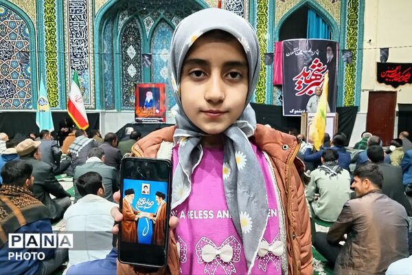 مهر و مقاومت کودکان و نوجوانان دیشموک به یاد شهدای میناب