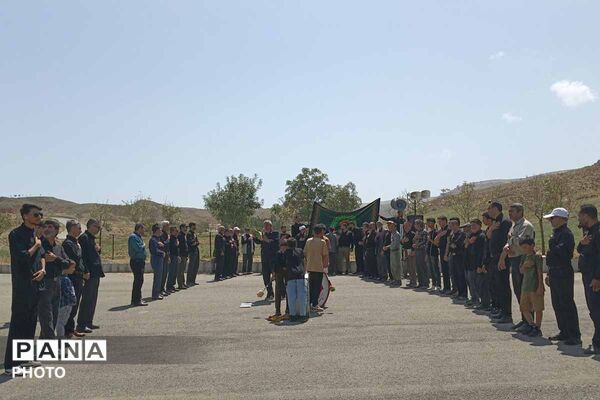 عزاداری شهرستان راز جرگلان در شهادت امام رضا (ع)