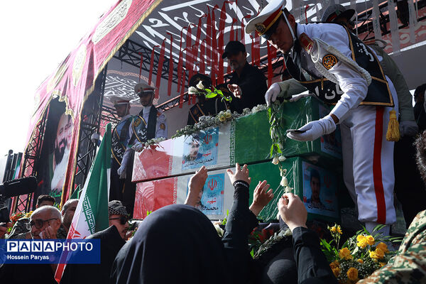 تشییع شهدای اقتدار در تهران - 1