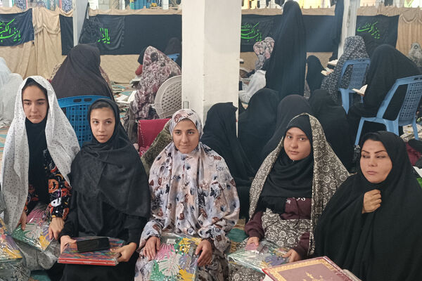 برگزاری مراسم معنوی اعتکاف در شهر صغاد