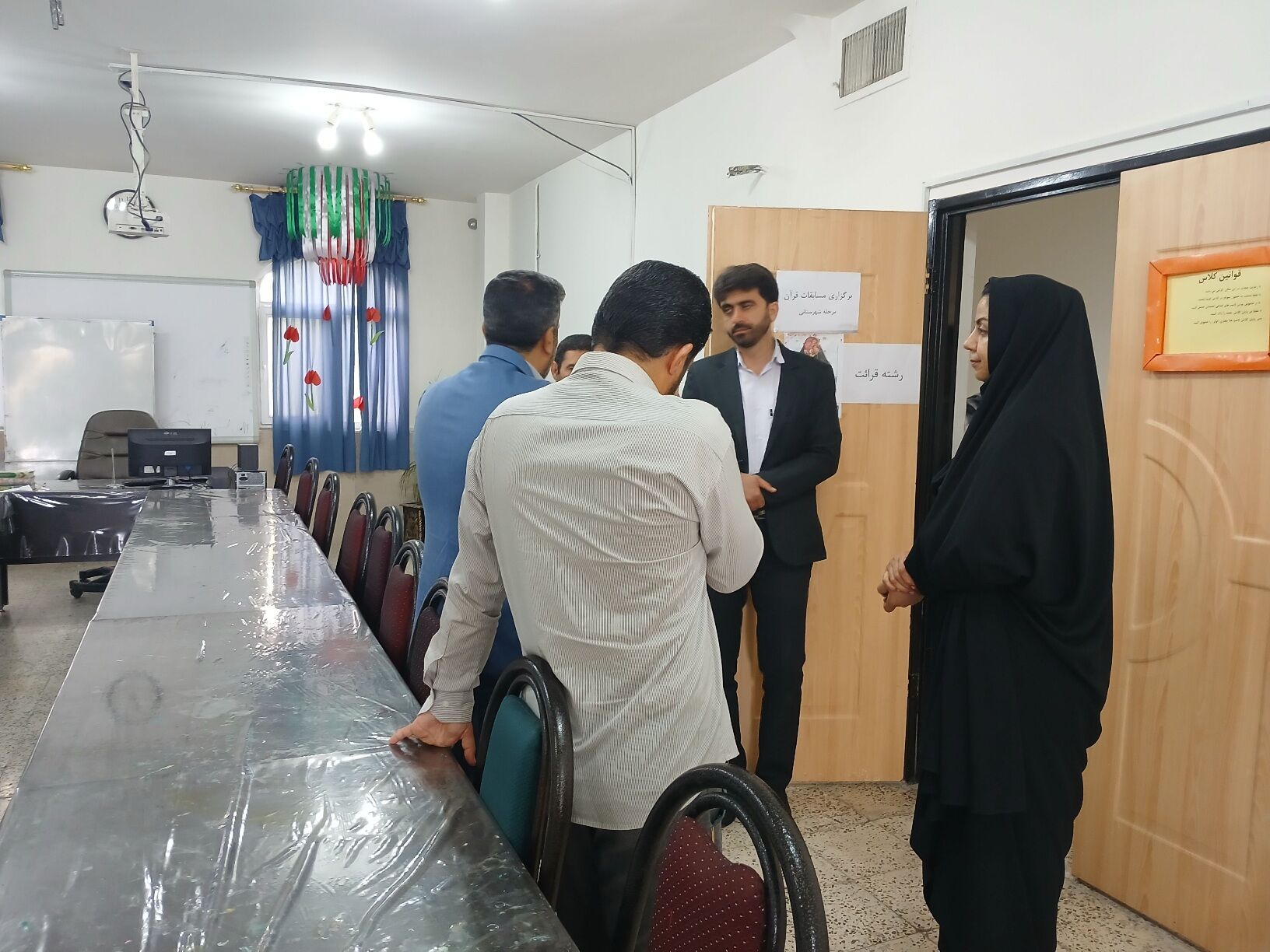 بازدید نماینده معاون آموزش و پرورش کشوری از کانون فرهنگی تربیتی شهید مطهر شهرستان سملقان
