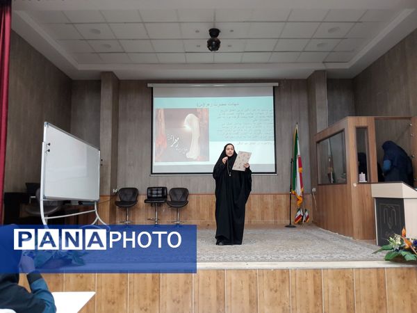 مراسم شهادت حضرت فاطمه(س) در مدرسه مصلی نژاد ناحیه سه 