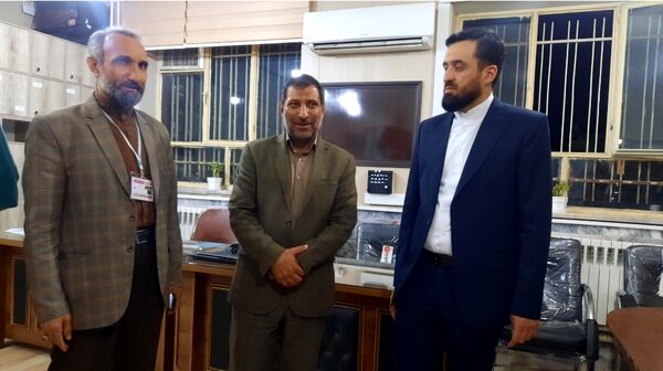 بازدید فرماندار مشهد از ستاد انتخاباتی منطقه ۱۶ مشهد