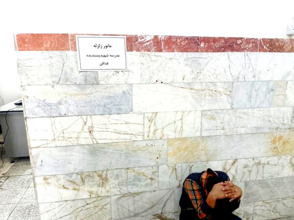 مانور زلزله در دبستان شهید پسندیده فدافن  