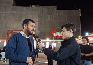  فعالیت موکب «پلاک ۳۱۳» همزمان با اربعین رهبر شهید در قم
