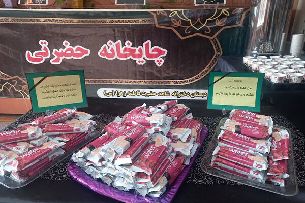 دبستان شاهد فاطمه زهرا(س) در سوگ مادر