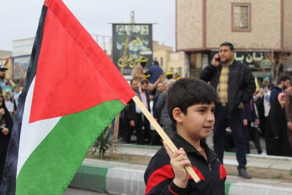 ابراز وحدت و همدلی سمنانی‌ها با مردم مظلوم فلسطین در روز قدس