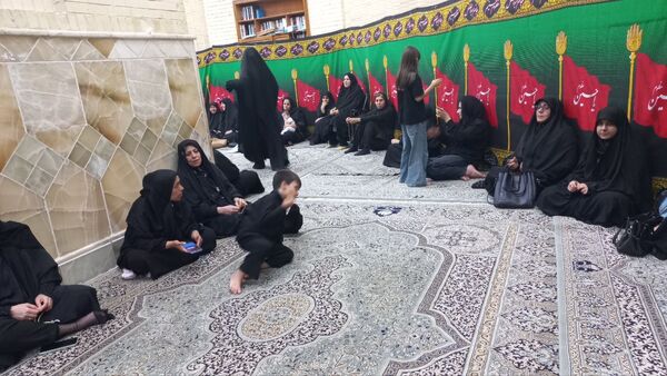 عزاداری ماه محرم در مسجد پیامبر اعظم شهرستان جم