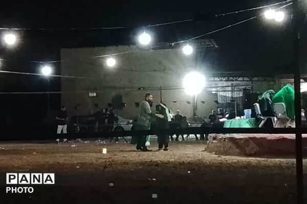  تعزیه حضرت ابوالفضل (ع) و علی اکبر (ع) در شهرک گلشهر چهاردانگه