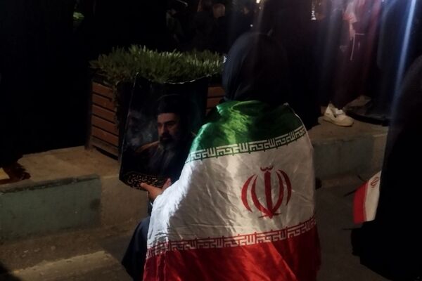 نهمین شب از مراسم عزاداری امام حسین همراه با هئیت زنجیر زنی در حسینیه امام خمینی