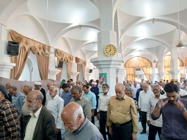 نماز عبادی سیاسی جمعه در شهرستان خلیل‌آباد