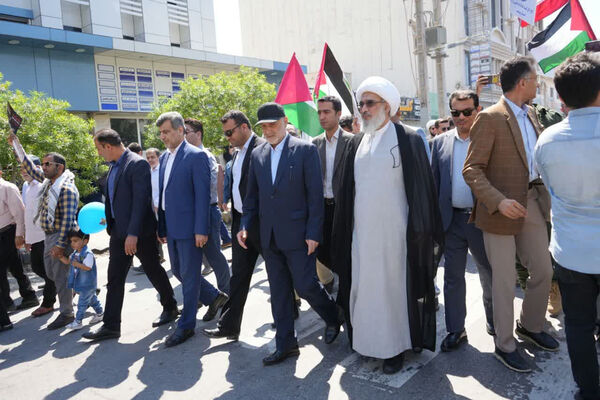 راهپیمایی روز قدس در تنگستان، شبانکاره، سعدآباد و بوشهر