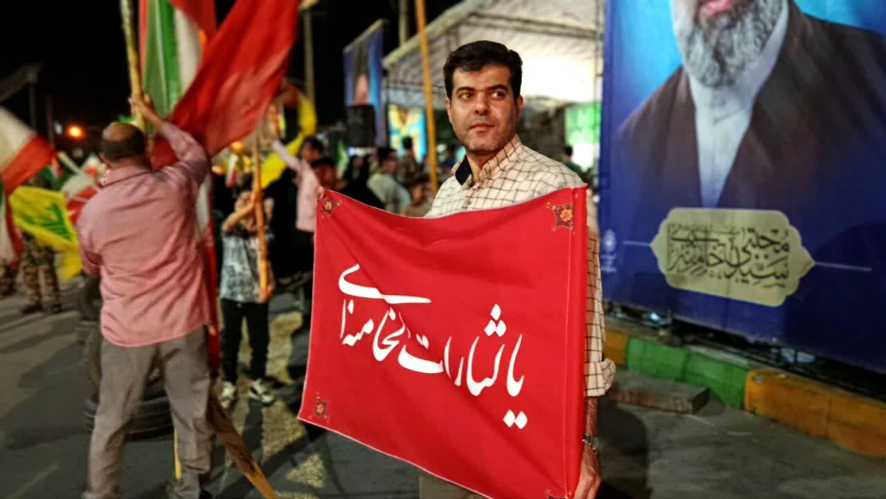 در نود و نهمین شب فریاد «الله‌اکبر» بلند شد