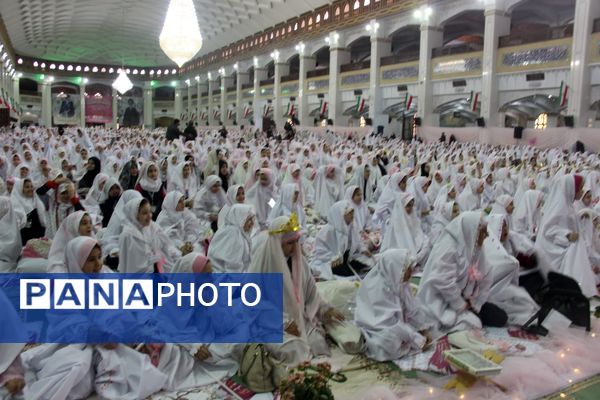 جشن تکلیف ۵۰۰۰ نفری دختران تبریز