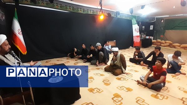 برگزاری هیات دانش‌آموزی انصارالمهدی شهرستان خانمیرزا