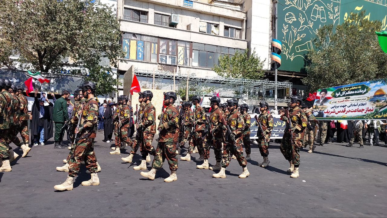 پیام قدرت از قلب پایتخت در رزمایش ۳۱۳ هزار نفری جانفدایان ایران