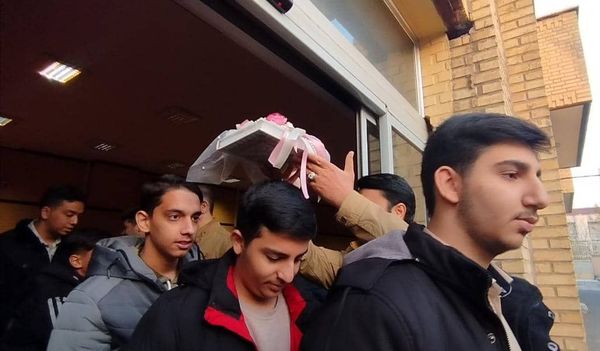 مراسم بدرقه زائران عمره مفرده ویژه دانش‌آموزان پسر استان آذربایجان شرقی