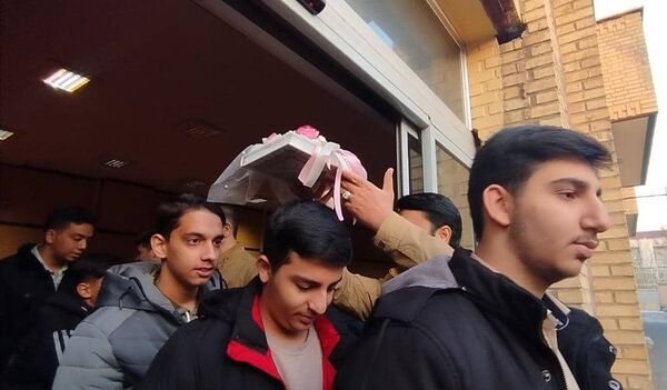 مراسم بدرقه زائران عمره مفرده ویژه دانش‌آموزان پسر استان آذربایجان شرقی