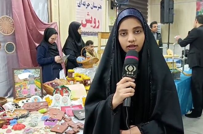 افتتاح نمایشگاه «روایت توانمندی» دانش‌آموزان با نیازهای ویژه در قم