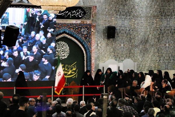 وداع با پیکر مطهر شهید سیدمهدی موسوی در شهرری