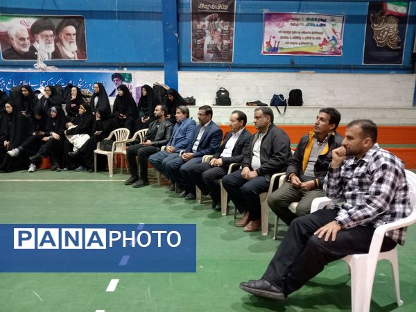 بازدید مربیان کشوری والیبال از باشگاه نرجس شهر جعفریه قم