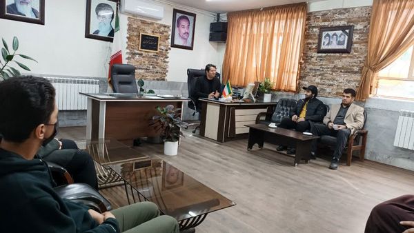 برپایی نمایشگاه مدرسه انقلاب در دبیرستان شهید رجایی