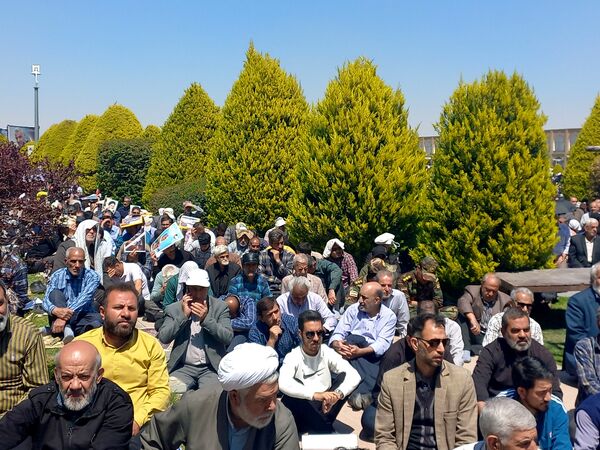 راهپیمایی روز قدس با حضور پرشور مردم اصفهان 