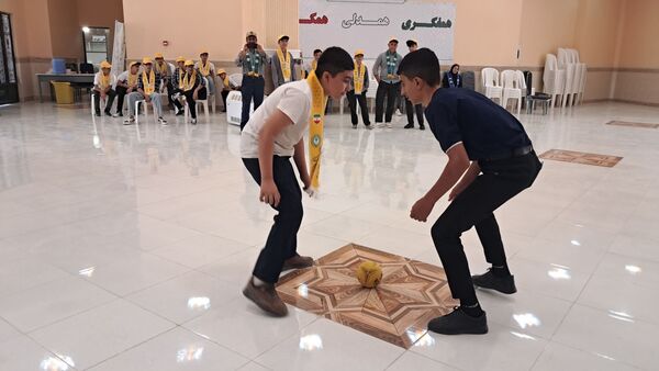 پیش اردوی ملی پسران در اردوگاه شهید چمران بجنورد 