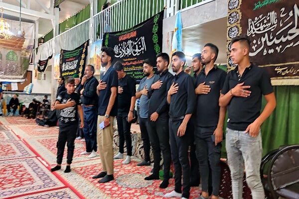 شام غریبان حسینی در مسجد جامع شهر بار