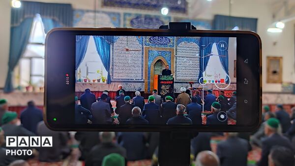 اقامه نماز عبادی سیاسی جمعه در شهر دارالسادات بار نیشابور 