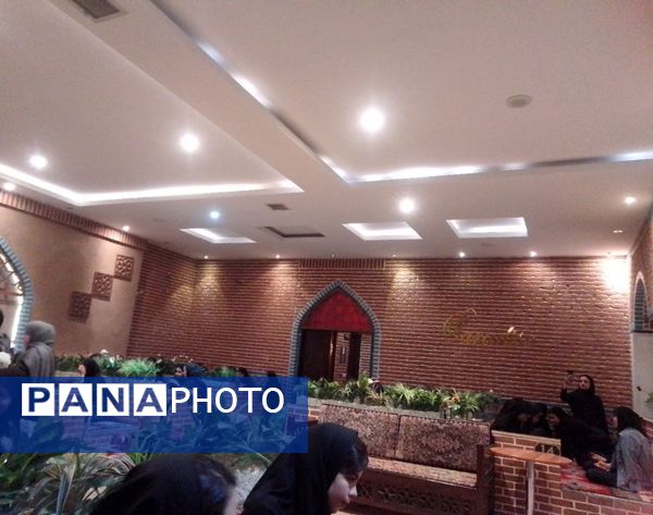 اردوی علمی‌تفریحی دانش‌آموزان دبیرستان میعاد قم در شهر کهک