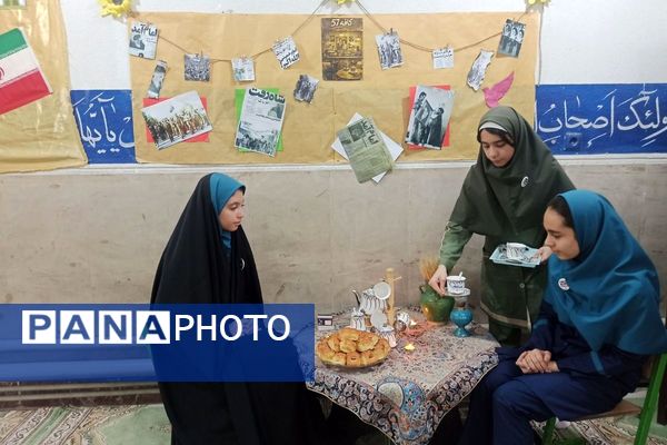 شکوفایی خلاقیت و آرمان‌ها در «مدرسه انقلاب» دبیرستان عفاف شهرقدس