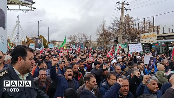 حضور پرشور مردم نورآباد دلفان در راهپیمایی روز جهانی قدس