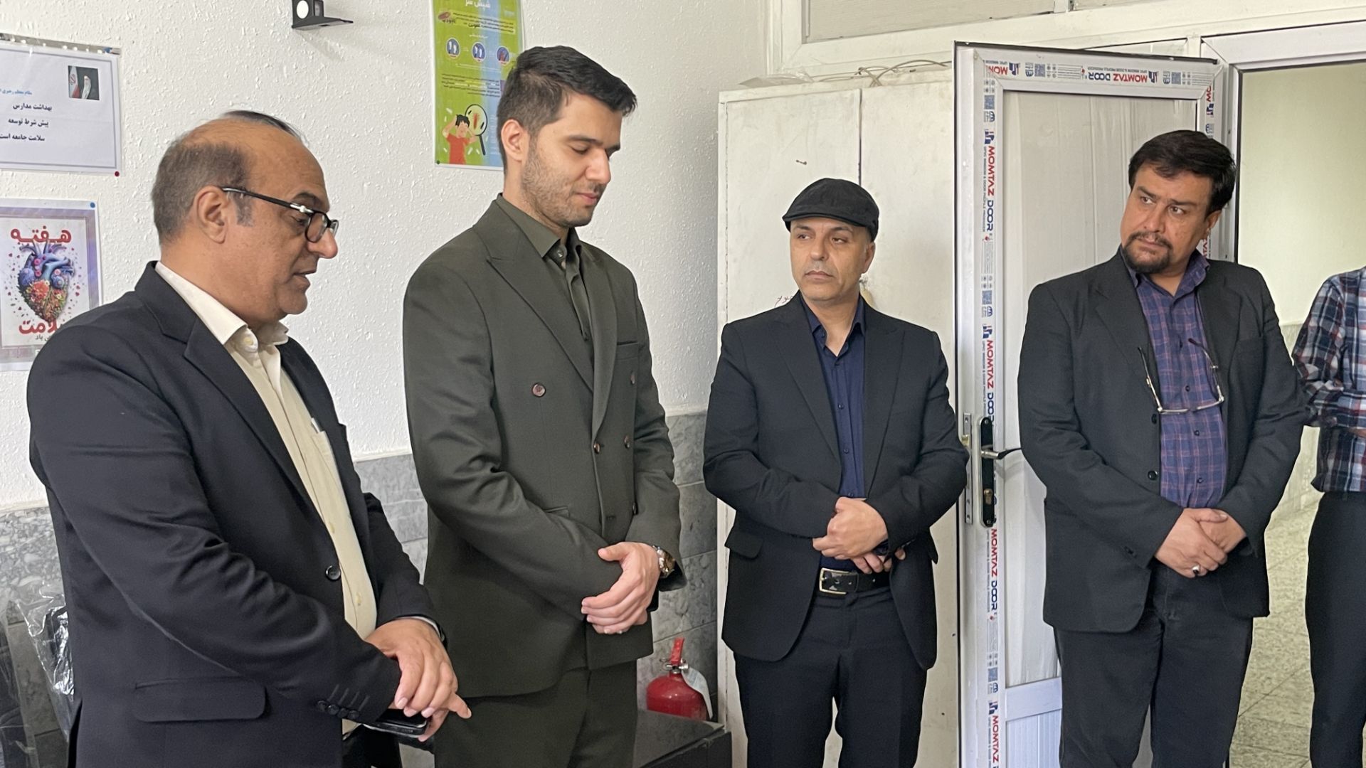 تجهیز و افتتاح اتاق بهداشت در آموزشگاه موحدین تبادکان