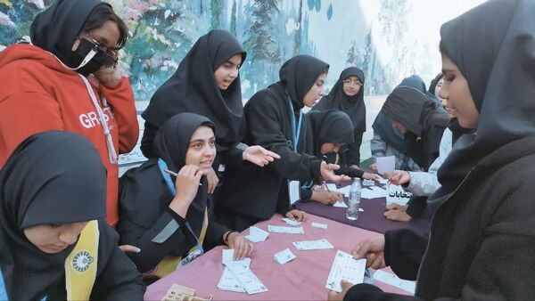 انتخابات شورای دانش آموزی دبیرستان شاهد تکتم ناحیه۳