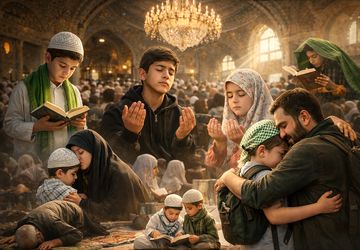 وقتی دنیا پشت در مسجد جا ماند