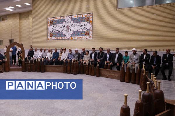 آیین افتتاح زورخانه مهدیه شهدا در شیراز