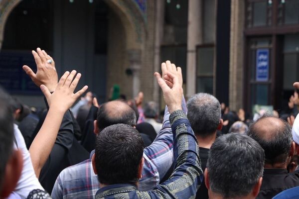 وداع با پیکر مطهر شهید سیدمهدی موسوی در شهرری