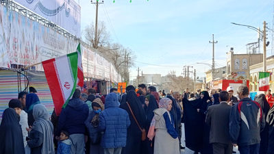 مهمانی کیلومتری نیمه شعبان در کرمانشاه برگزار شد