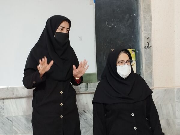 آمادگی پیش از مانور زلزله در هنرستان کاردانش حافظ 