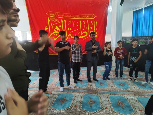 مراسم سوگواره احلی من العسل در هلیلان 