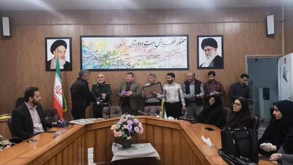 تقدیر وتشکر از سفیران مقاومت و گروه جهادی تهرانی مقدم 