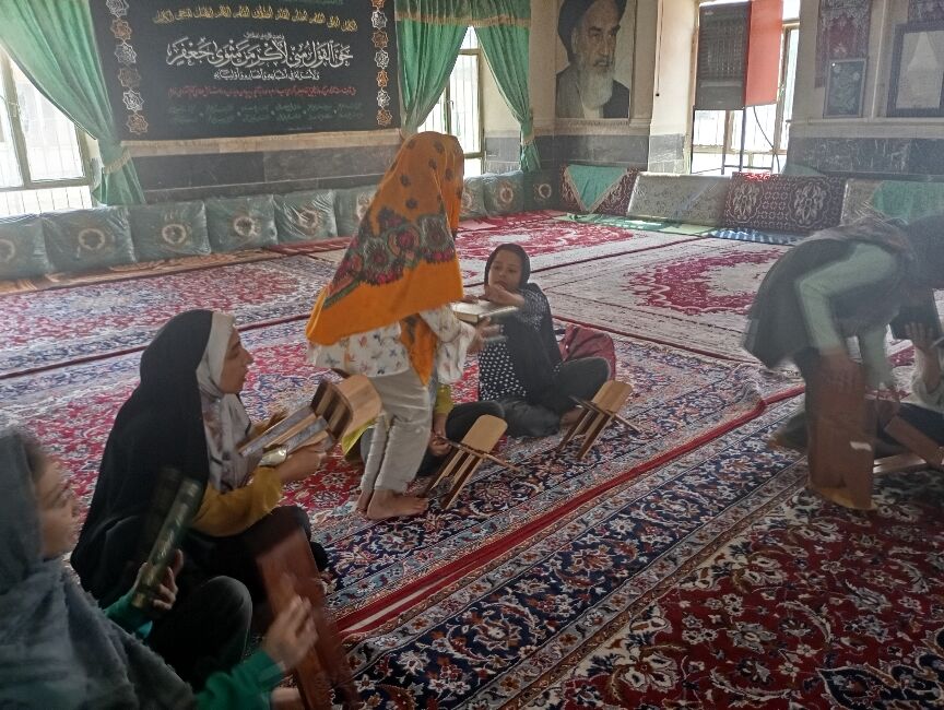 برگزاری کلاس تابستانی قرآن در روستای گزکوه