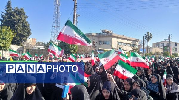فریاد امت و راهپیمایی ۲۲ دی در شهرستان محمودآباد