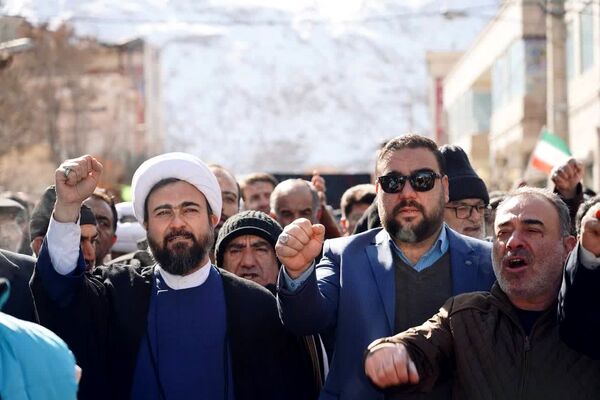  مراسم گرامیداشت راهپیمایی ۲۲ بهمن در شهرستان فیروزکوه