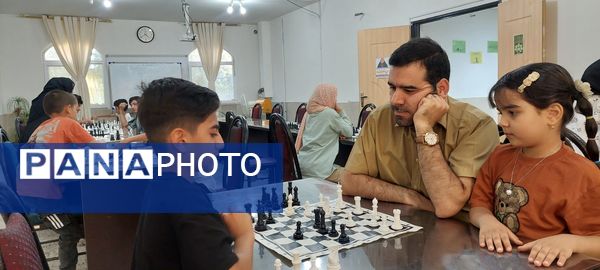 برگزاری مسابقه شطرنج در کانون فرهنگی تربیتی شهید مطهری آشخانه 