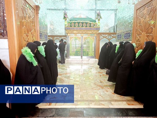 غبارروبی مزار امامزاده سید حمزه کاشمر 