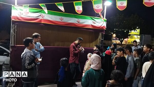 موکبی ویژه کودکان با حال و هوای امامان معصوم در نیشابور