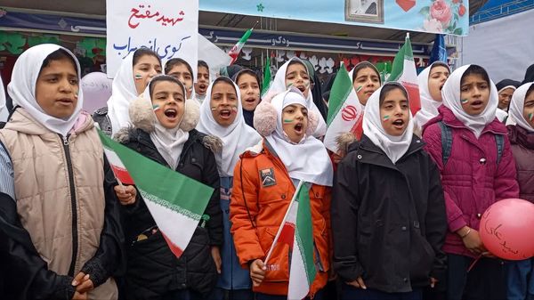 راهپیمایی ۲۲ بهمن در گلستان