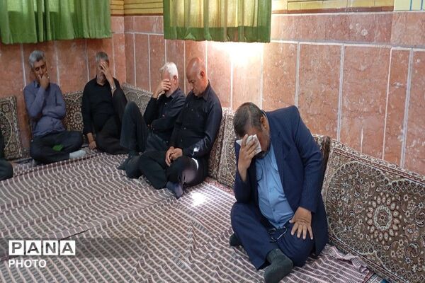 مراسم عزاداری امام رضا علیه السلام در حسینیه شهر بار نیشابور